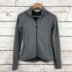 ATHLETA Hope Herringbone Full Zip Jacket EUC